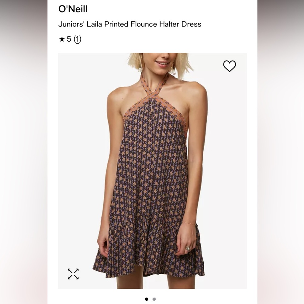 O’Neill halter dress